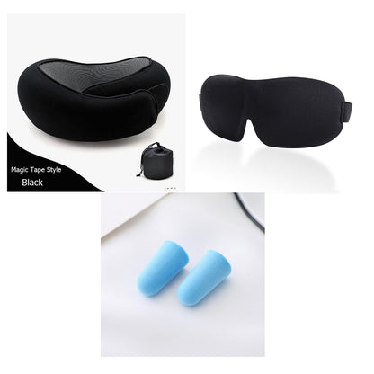 Memory Foam U-Shaped Travel Neck Pillow (photo 34)