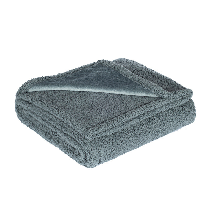 Thick Sherpa Flannel Pet Blanket (photo 5)
