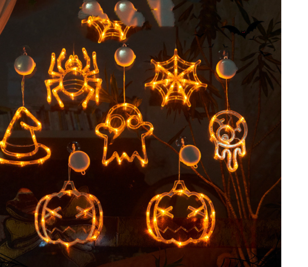 Halloween LED Window Suction Cup Lights (photo 16)