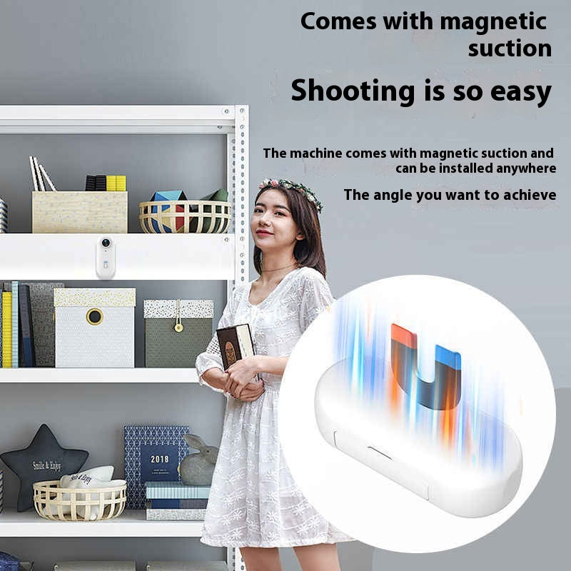 Mini Thumb-Size Action Camera with Magnetic Mount (photo 4)