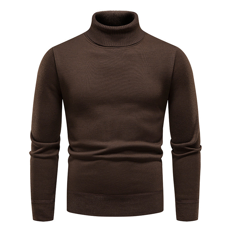 Men's Fleece-Lined Turtleneck Sweater (photo 16)