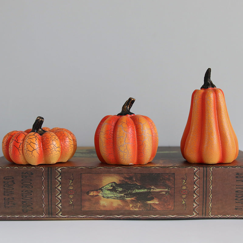 Halloween LED Pumpkin Candle Lamp (photo 9)