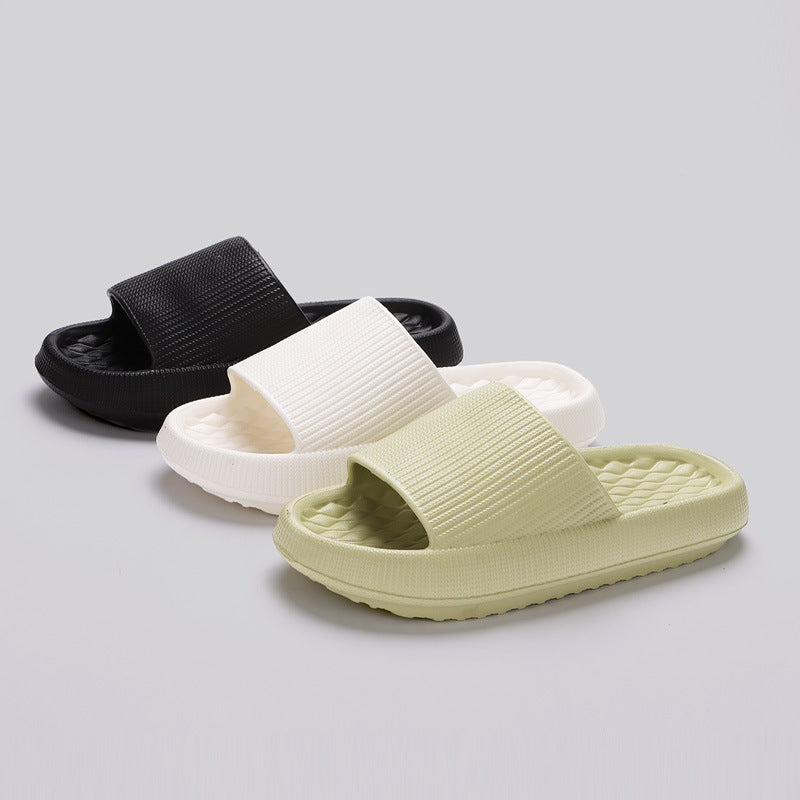 Rhombus Stripe EVA Slippers (photo 8)