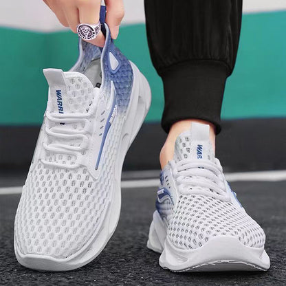 Men's Mesh Lace-Up Running Sneakers (photo 2)