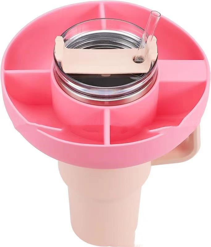 Silicone 4-Compartment Snack Ring for 40 oz Tumblers (photo 8)