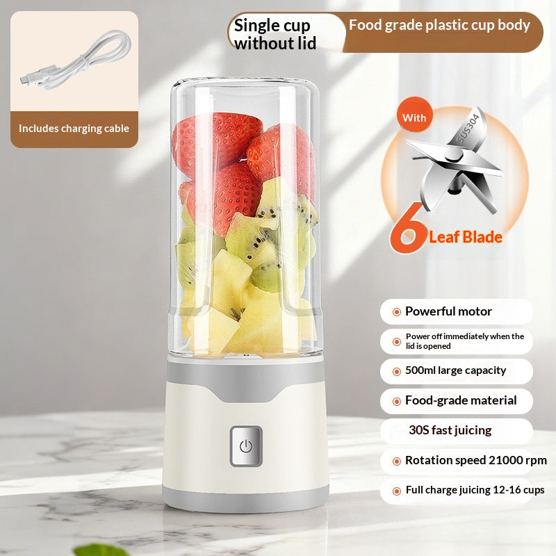 Rechargeable Portable Blender Cup, Single or Double Cup (photo 16)
