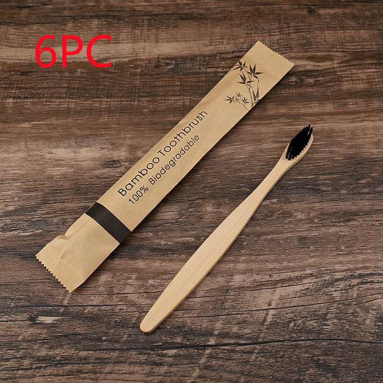Bamboo Toothbrushes with Soft Bristles (photo 10)