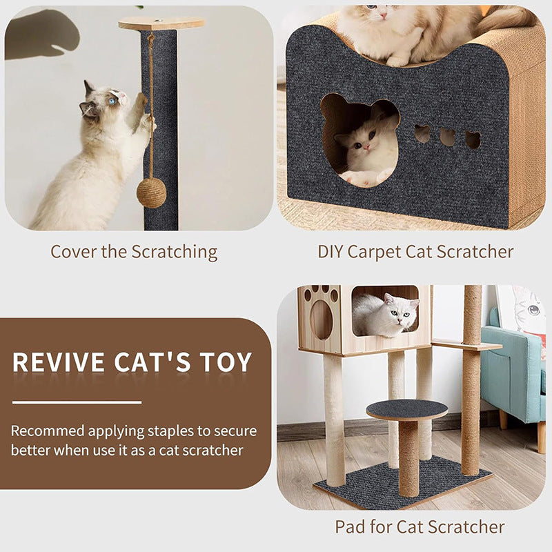 Self-Adhesive Trimmable Cat Scratch Carpet Pad (photo 5)