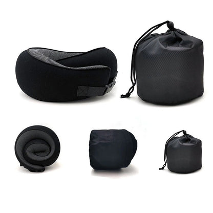 Memory Foam U-Shaped Travel Neck Pillow (photo 7)