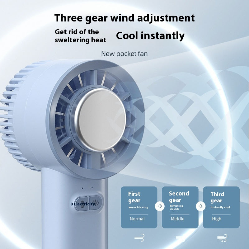 Handheld Turbo Jet Fan with Cooling Plate (photo 5)