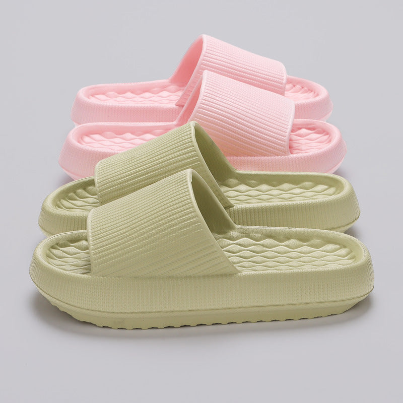 Rhombus Stripe EVA Slippers (photo 6)