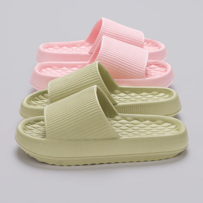 Rhombus Stripe EVA Slippers (photo 6)
