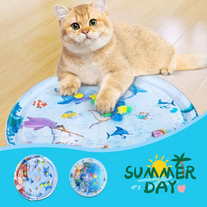 Inflatable Water-Filled Pet Mat, PVC