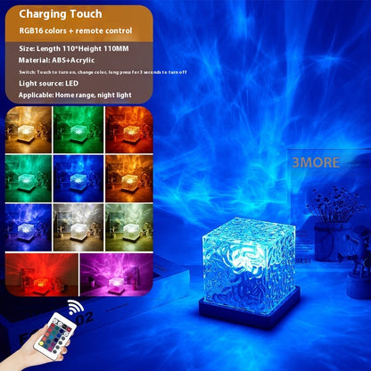 16-Color Water Ripple Projection Lamp with Remote (photo 16)
