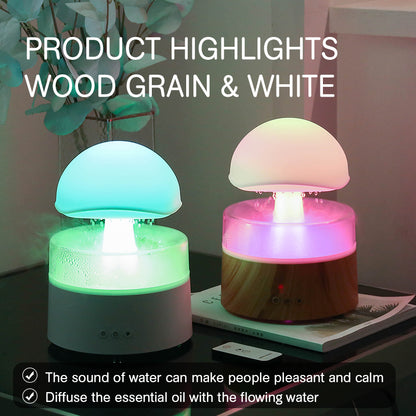 Rain Cloud Humidifier with Remote, 500 ml