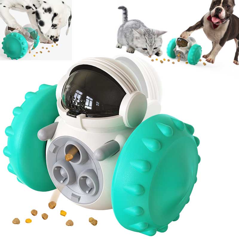 Treat-Dispensing Tumbler Toy for Dogs and Cats