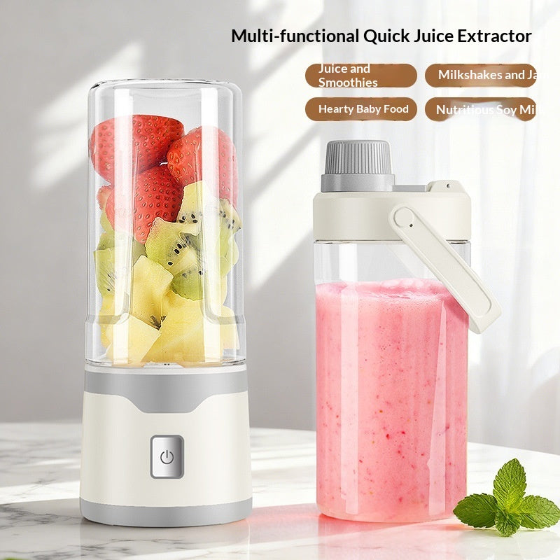 Rechargeable Portable Blender Cup, Single or Double Cup (photo 2)