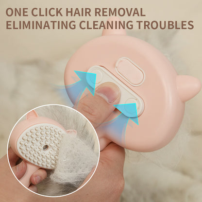 Rechargeable Self-Cleaning Pet Mist Slicker Brush (photo 10)