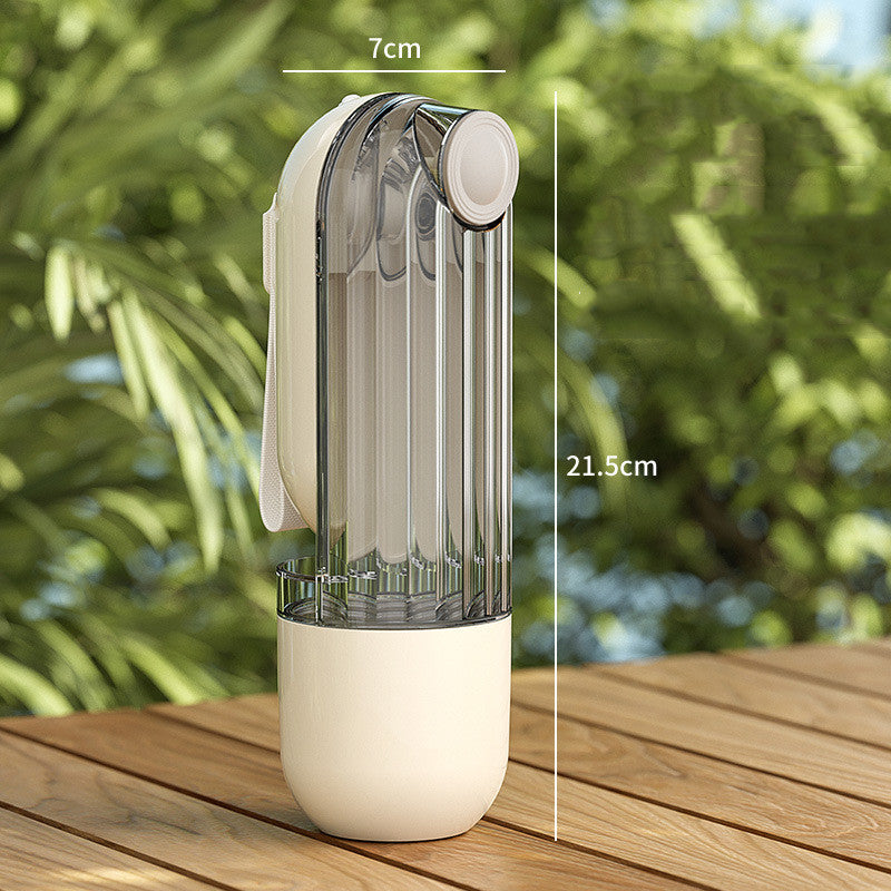 2-in-1 Portable Pet Water Cup with Food Container (photo 6)