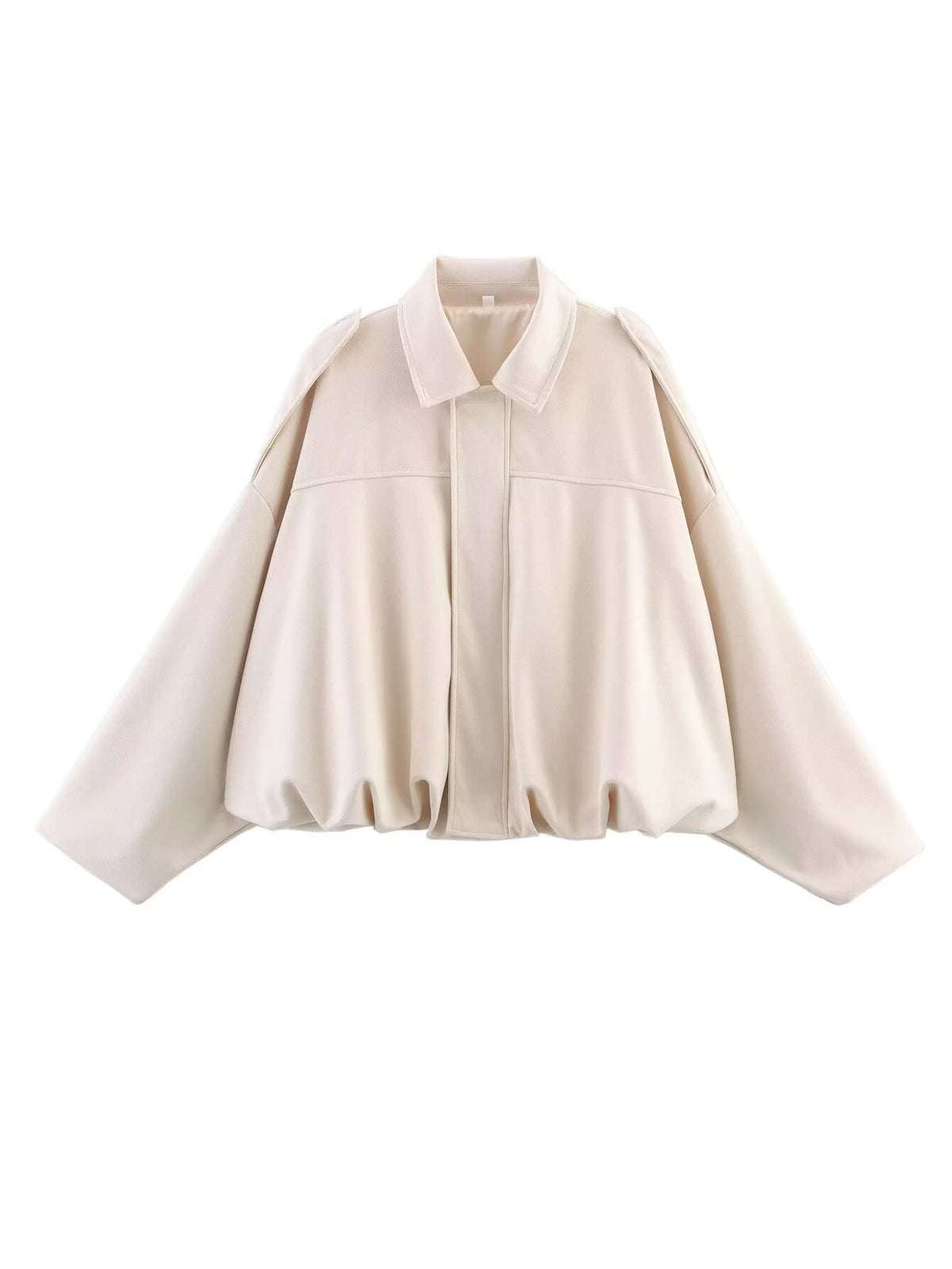 Faux Suede Zip-Up Jacket with Matching Pants and Skirt Options (photo 11)