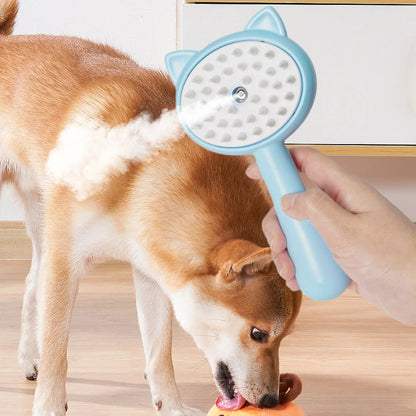 Rechargeable Self-Cleaning Pet Mist Slicker Brush (photo 3)