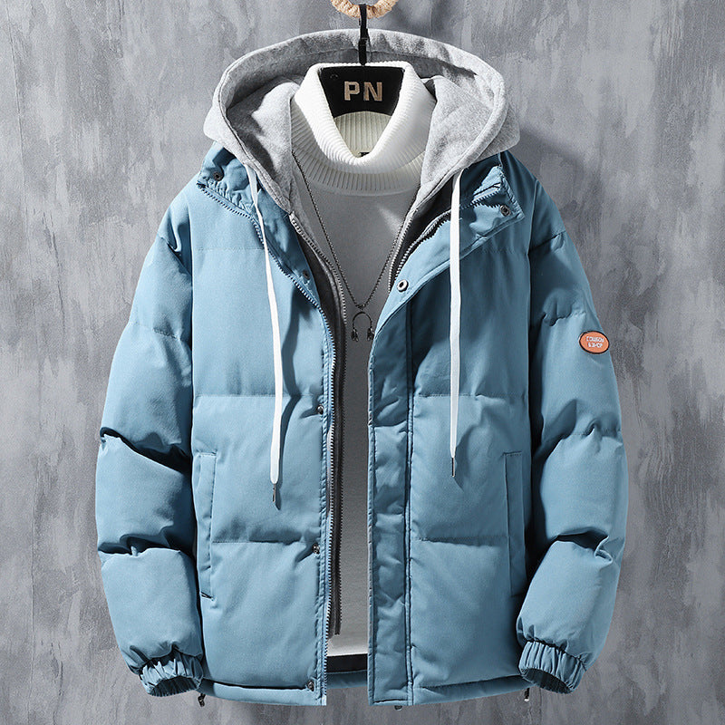 Men's Hooded Padded Winter Jacket (photo 8)