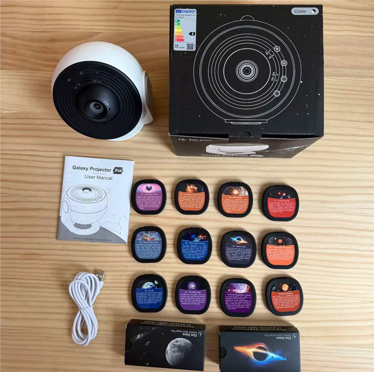 12-in-1 Rotating Galaxy Planetarium Projector (photo 16)
