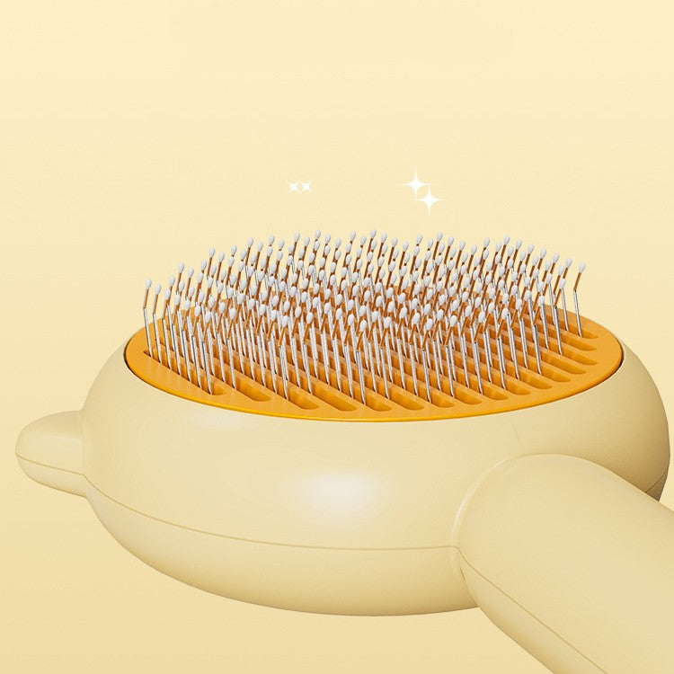 Self-Cleaning Slicker Brush for Cats and Dogs (photo 5)
