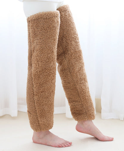 Over-the-Knee Fuzzy Long Socks (photo 2)