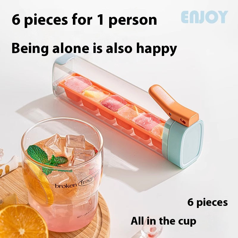 Press-Release Ice Cube Tray with Storage Box, 1 L (photo 4)