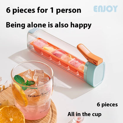 Press-Release Ice Cube Tray with Storage Box, 1 L (photo 4)
