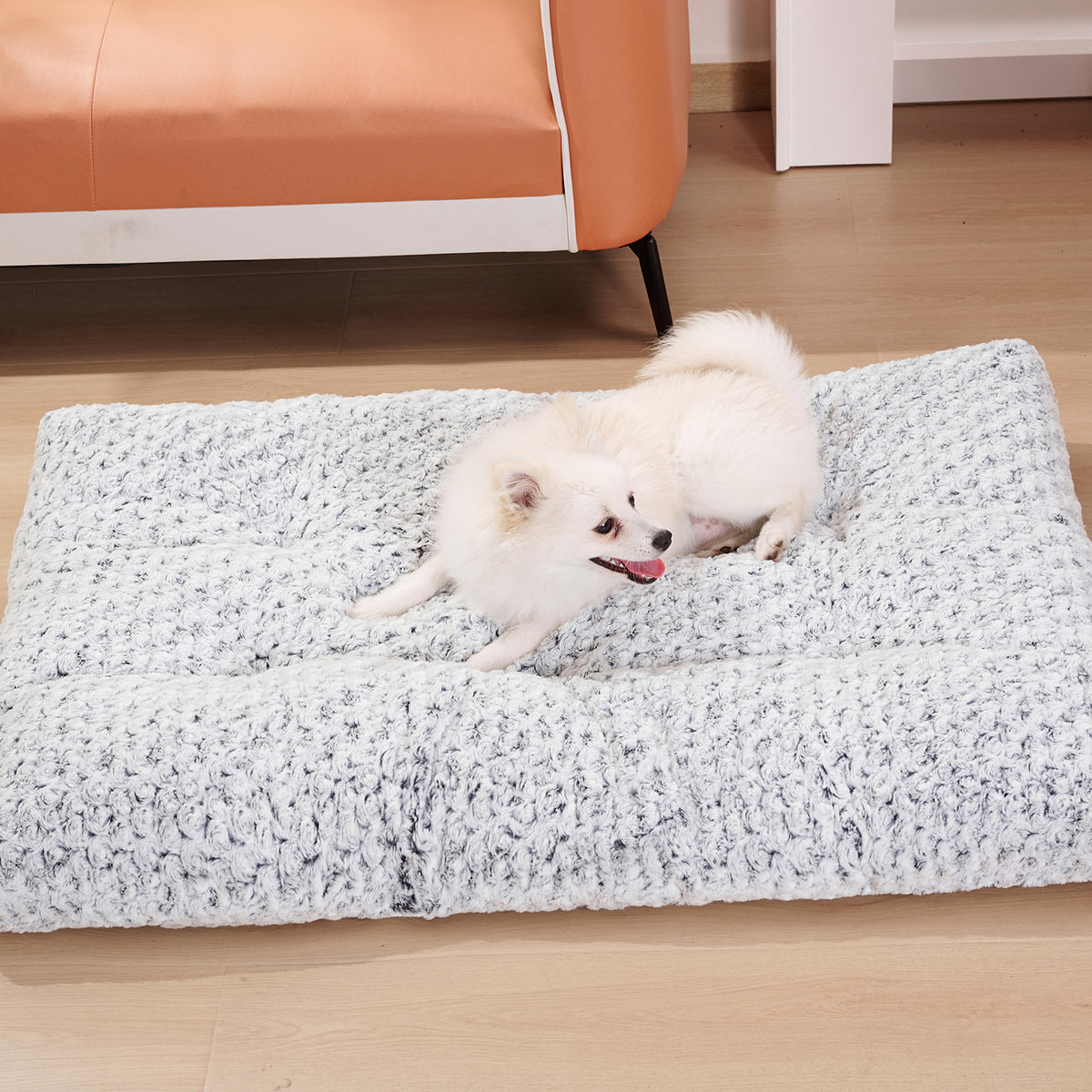 Thick Velvet Dog Bed Mat (photo 8)
