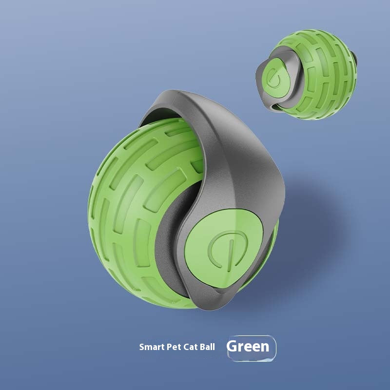 Automatic Rolling Ball Cat Toy, USB Rechargeable (photo 10)