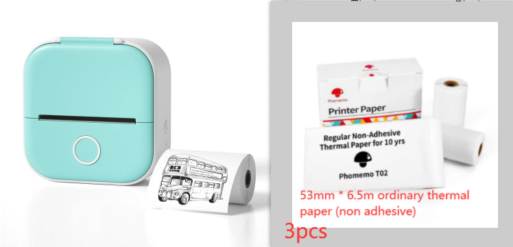 Mini Bluetooth Thermal Pocket Printer (photo 94)