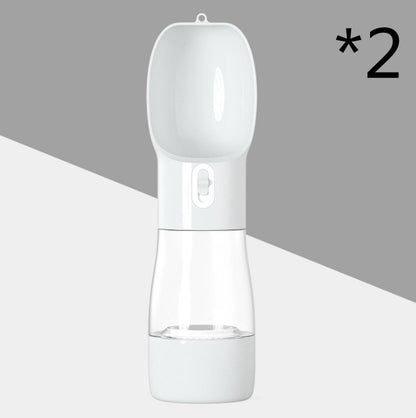 Portable Dog Water and Food Bottle with Shoulder Strap (photo 12)