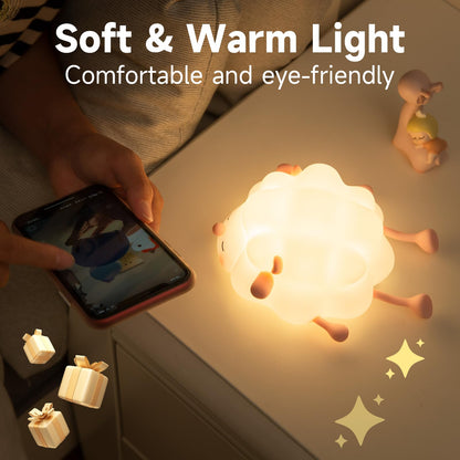 Silicone Animal Night Light with Timer (photo 3)