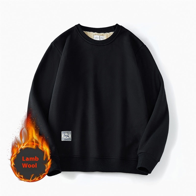 Men's Fleece Crewneck Pullover Sweatshirt (photo 12)