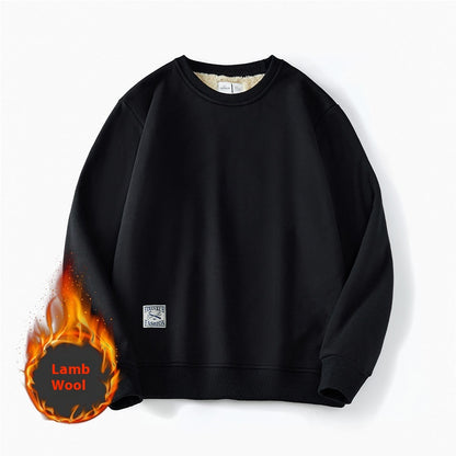 Men's Fleece Crewneck Pullover Sweatshirt (photo 12)