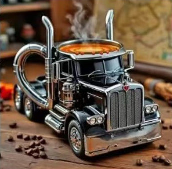 Semi Truck Shaped Coffee Mug, 11 oz (photo 9)