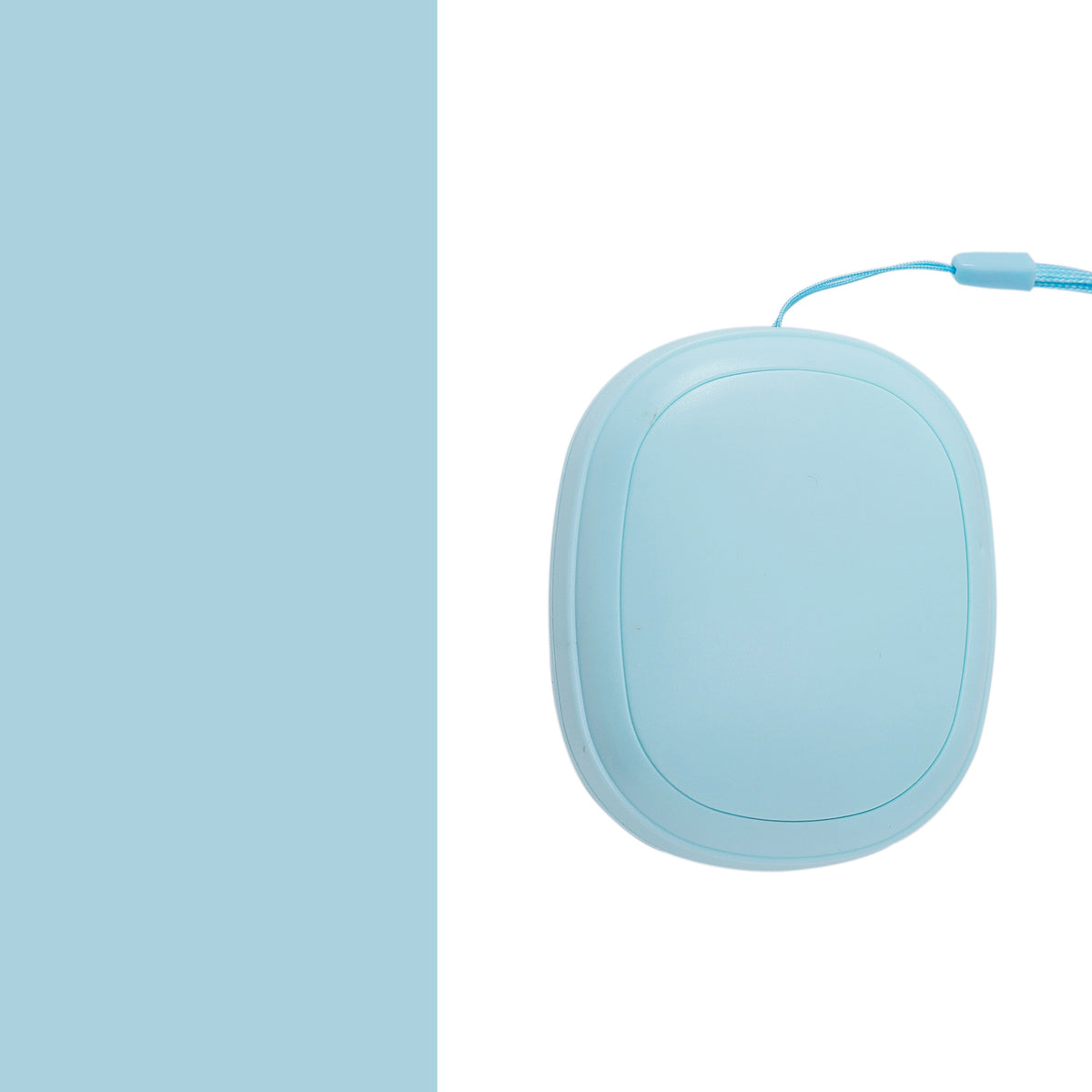 Rechargeable Pocket Hand Warmer, 3 Heat Levels – Blue