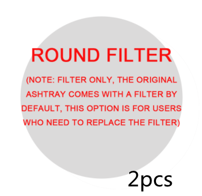 Ashtray with Built-In Fan and Replaceable Filter (photo 16)