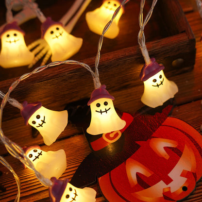 Halloween PVC LED String Lights, Battery Powered (photo 5)