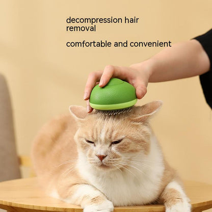 Avocado-Shaped Pet Grooming Brush (photo 2)