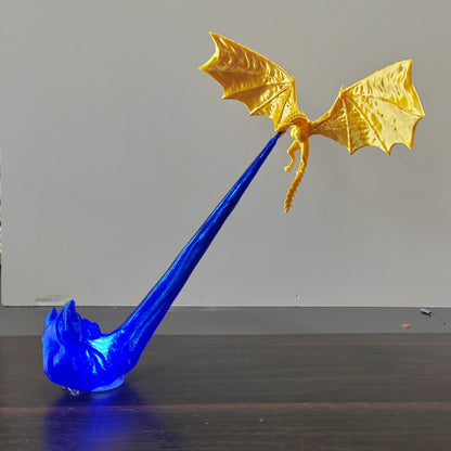 3D-Printed Dragon Bookshelf Light Decoration (photo 5)