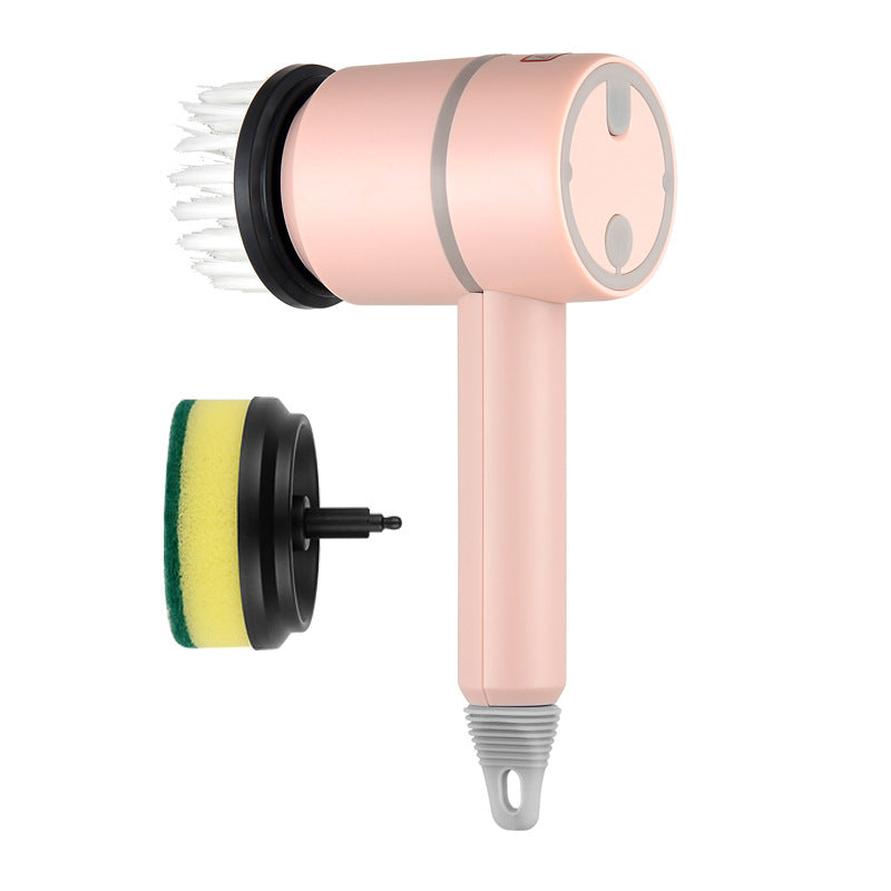 Rechargeable Electric Cleaning Brush with Interchangeable Heads (photo 15)