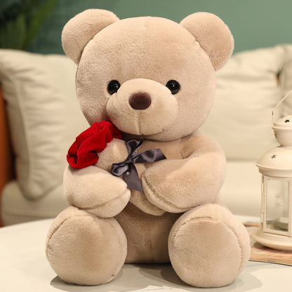 Rose Teddy Bear Plush (photo 14)
