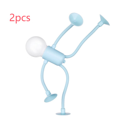 Poseable Figure Night Light with Suction Cup (photo 7)