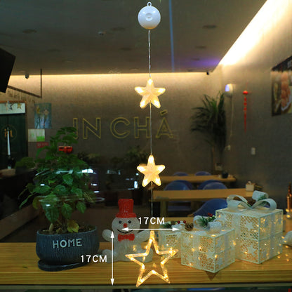 Christmas LED Window Suction Cup Lights, 3 Pcs (photo 12)