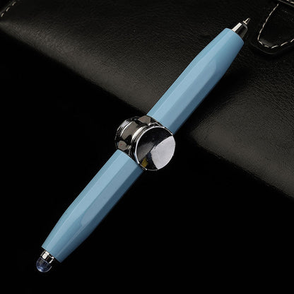 LED Spinning Top Metal Ballpoint Pen (photo 12)