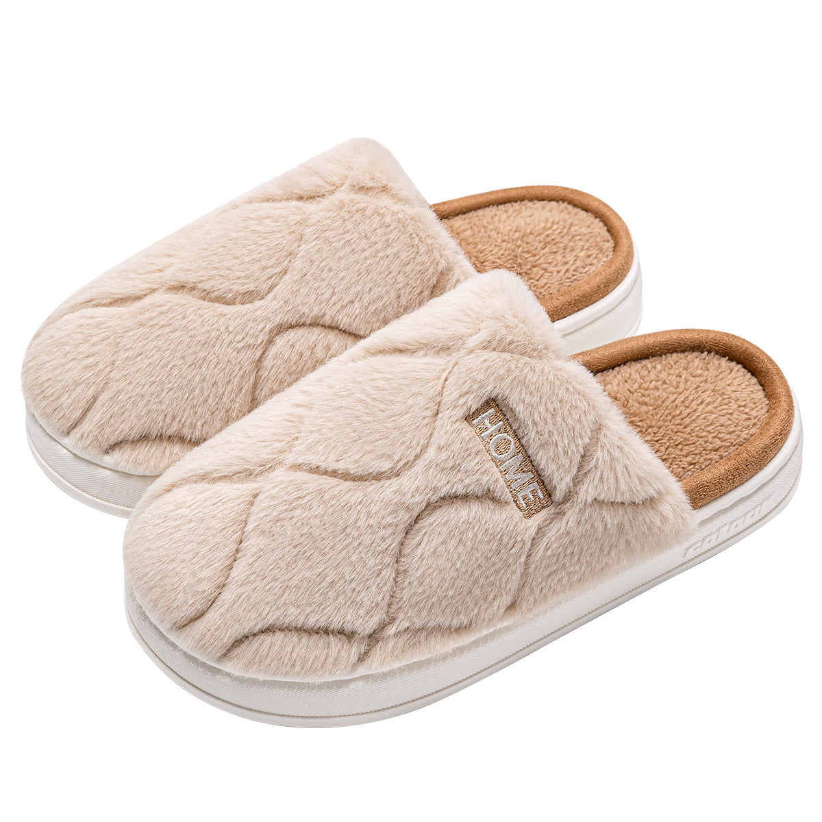Plush Winter House Slippers, Unisex (photo 9)